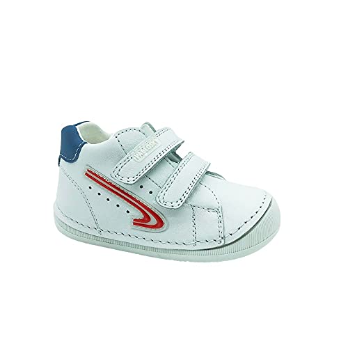 Pablosky Baby-Jungen 1304 Schuhe, Weiß, 18 EU von Pablosky