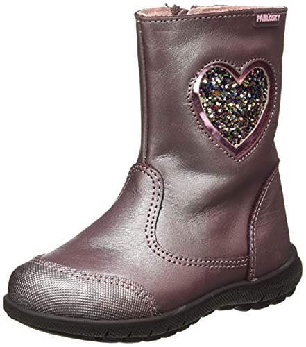 Pablosky Jungen Mädchen Romina Stiefel, Rosa/Lila, 20 EU von Pablosky