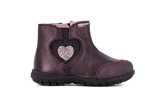 Pablosky Jungen Unisex Baby Romina Stiefel, Violett, 20 EU von Pablosky