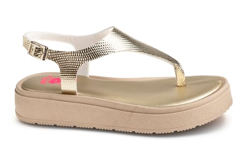 Pablosky Capri 876782 Sandale, Gold, 36 EU Pablosky Capri 876782 Sandale, Gold, 36 EU von Pablosky