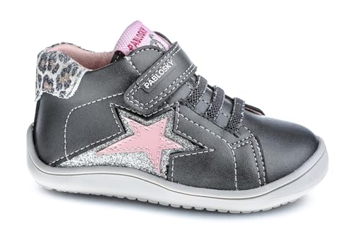 Pablosky Dubai 064455 Mode-Stiefel, Silber, 24 EU Weit von Pablosky