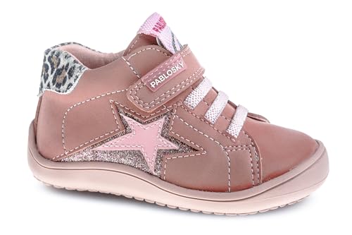 Pablosky Dubai 064474 Mode-Stiefel, Rosa, 24 EU Weit von Pablosky
