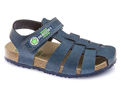 Pablosky Sandalen mit geschlossener Fußspitze, Blau (Azul 596420), 32 EU von Pablosky