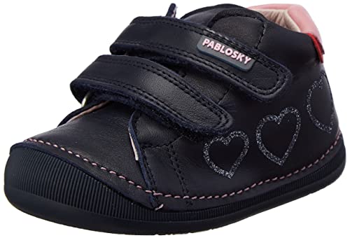 Pablosky Jungen Mädchen 017720 First Walker Schuhe, Marineblau, 18 EU von Pablosky