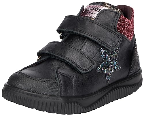 Pablosky Jungen Mädchen 415318 Bootsschuh, Schwarz, 33 EU von Pablosky