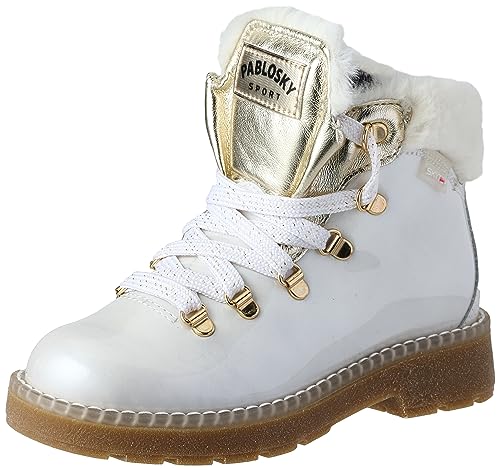 Pablosky Jungen Mädchen 415908 Bootsschuh, weiß, 30 EU von Pablosky