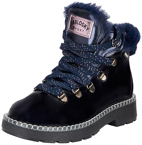 Pablosky Jungen Mädchen 415928 Bootsschuh, blau, 33 EU von Pablosky