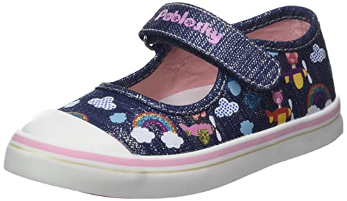 Pablosky Jungen Mädchen 966820 Turnschuhe, Blau, 23 EU von Pablosky