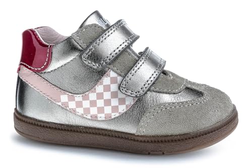 Pablosky Jungen Mädchen Sax 062750 Mode-Stiefel, Silber, 20 EU Weit von Pablosky