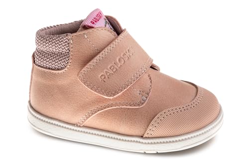 Pablosky Jungen Mädchen Sax 062871 Mode-Stiefel, Rosa, 20 EU Weit von Pablosky
