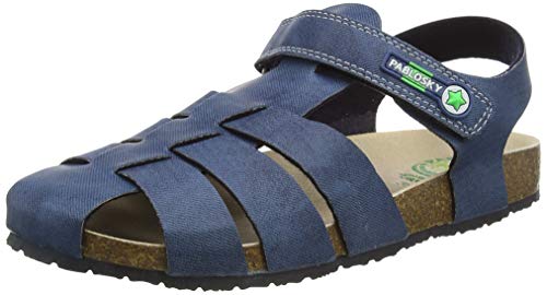 Pablosky Jungen Sandalen mit geschlossener Fußspitze, Blau (Azul 596420), 25 EU von Pablosky