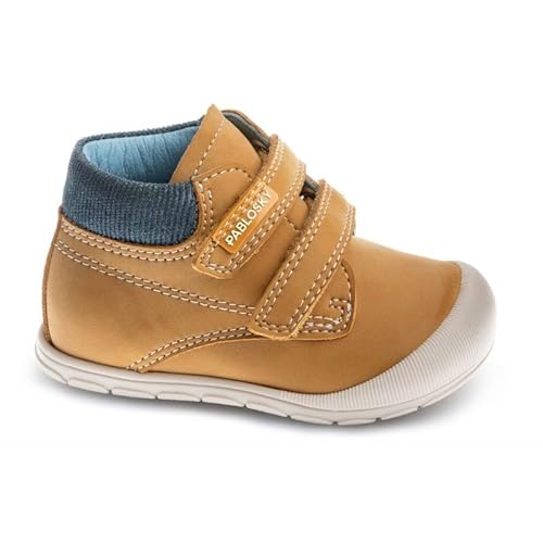 Pablosky Jungen Unisex Kinder 045182 Mode-Stiefel, gelb, 23 EU Weit von Pablosky