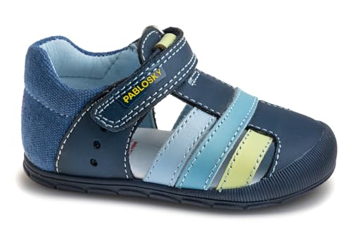 Pablosky Jungen Unisex Kinder Ziggy 049920 Sandale, blau, 20 EU Weit Pablosky Jungen Unisex Kinder Ziggy 049920 Sandale, blau, 20 EU Weit von Pablosky