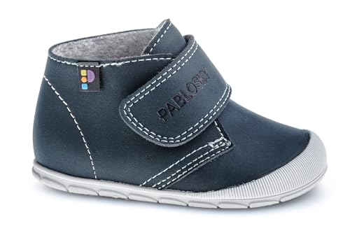 Pablosky Jungen Unisex Kinder Ziggy 059924 Mode-Stiefel, blau, 19 EU Weit von Pablosky
