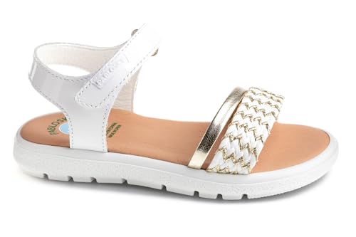 Pablosky Panda 441909 Sandalen, weiß, 24 EU von Pablosky