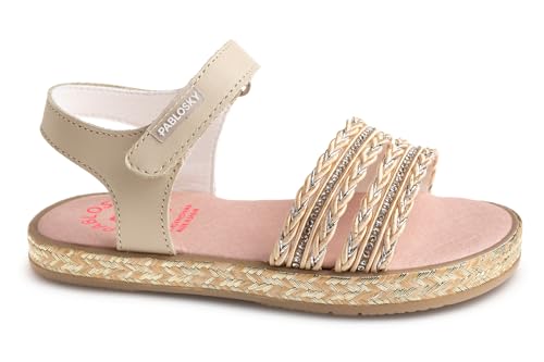 Pablosky Pepa 437030 Sandale, beige, 25 EU Pablosky Pepa 437030 Sandale, beige, 25 EU von Pablosky