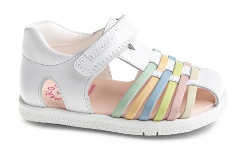 Pablosky Quizz 054900 Sandalen, weiß, 23 EU Weit von Pablosky