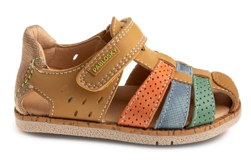 Pablosky Quizz 055183 Sandale, braun, 23 EU Weit von Pablosky