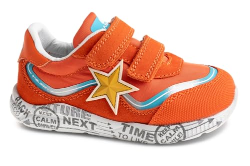 Pablosky Saturn 979490 Sneaker, orange, 33 EU Weit von Pablosky