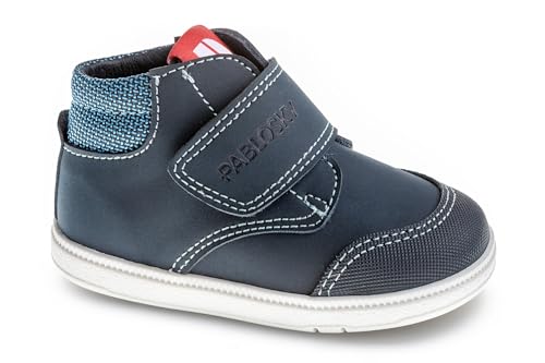 Pablosky Sax 062821 Mode-Stiefel, blau, 21 EU Weit von Pablosky