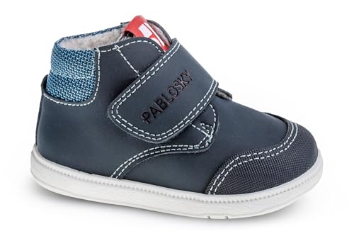 Pablosky Sax 062824 Mode-Stiefel, blau, 21 EU Weit von Pablosky