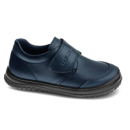 Pablosky - Schulschuh für Kinder, Klettverschluss, verstärkte Zehe. für: Kinder, Marineblau, 34 EU von Pablosky
