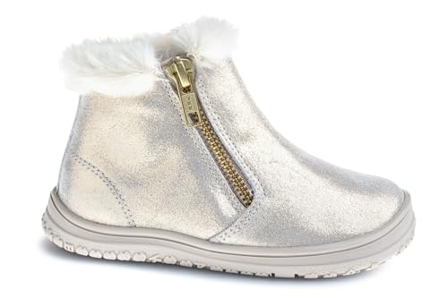 Pablosky Sonic 445751 Mode-Stiefel, weiß, 24 EU Weit von Pablosky