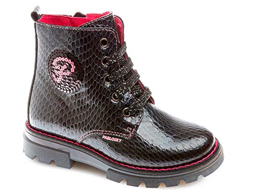 Pablosky Stiefel für Mädchen, Grau 474858, grau, 38 EU von Pablosky