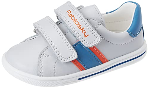 Pablosky Unisex Baby 015350 Turnschuhe, Grau, 19 EU von Pablosky