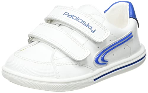 Pablosky Unisex Baby 015604 Turnschuhe, Weiß, 19 EU von Pablosky