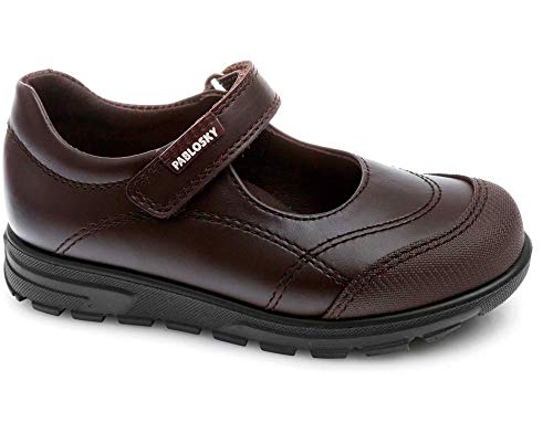 Pablosky Jungen Mädchen 334290 Spangenschuhe, Braun (Marrón Marrón), 26 EU von Pablosky