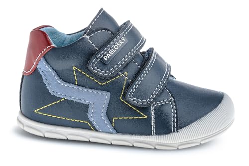 Pablosky Ziggy 059620 Mode-Stiefel, blau, 21 EU Weit von Pablosky