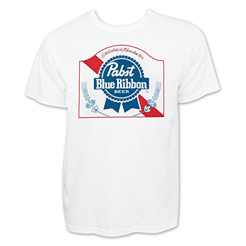 Pabst Blue Ribbon Classic Logo T-Shirt - XX-Large von Pabst Blue Ribbon