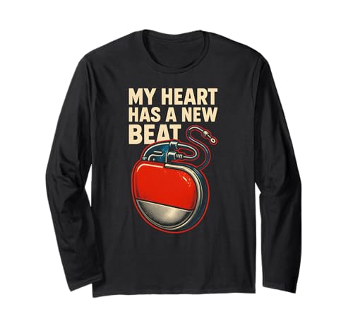 Pacemaker My Heart Has A New Beat Retro Herren Chirurgie Recover Langarmshirt Pacemaker My Heart Has A New Beat Retro Herren Chirurgie Recover Langarmshirt von Pacemaker Patient Recover After Hospital Surgery