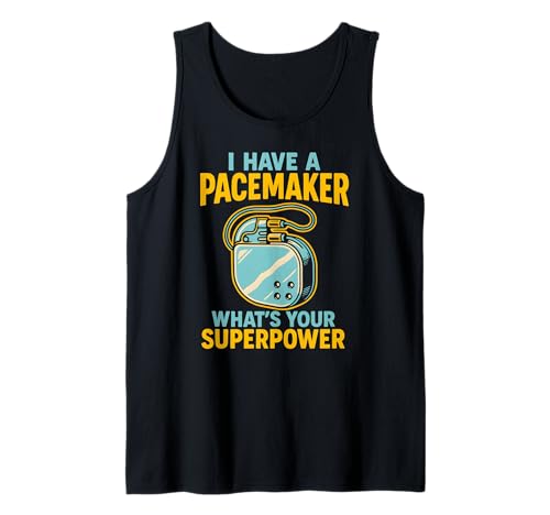 Pacemaker My Superpower Cool Herren Chirurgie Recovery Tank Top von Pacemaker Patient Recover After Hospital Surgery