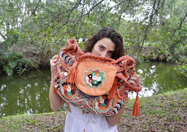 Bestickte Jen Liebe Tasche Bestickte Jen Liebe Tasche von PachamamaBohemian
