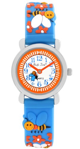 Pacific Time Kinderuhr 20356 – Silikon-Armband Blau von Pacific Time