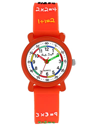 Pacific Time Kinderuhr Analog Quarz mit Silikonarmband 20693 von Pacific Time