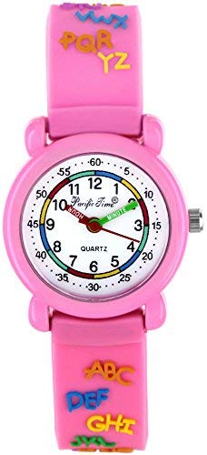 Pacific Time Kinderuhr analog Quarz mit Silikonarmband 21550 von Pacific Time