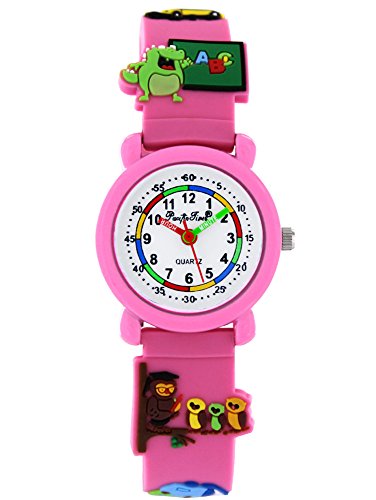 Pacific Time Kinderuhr analog Quarz mit Silikonarmband 86283 von Pacific Time