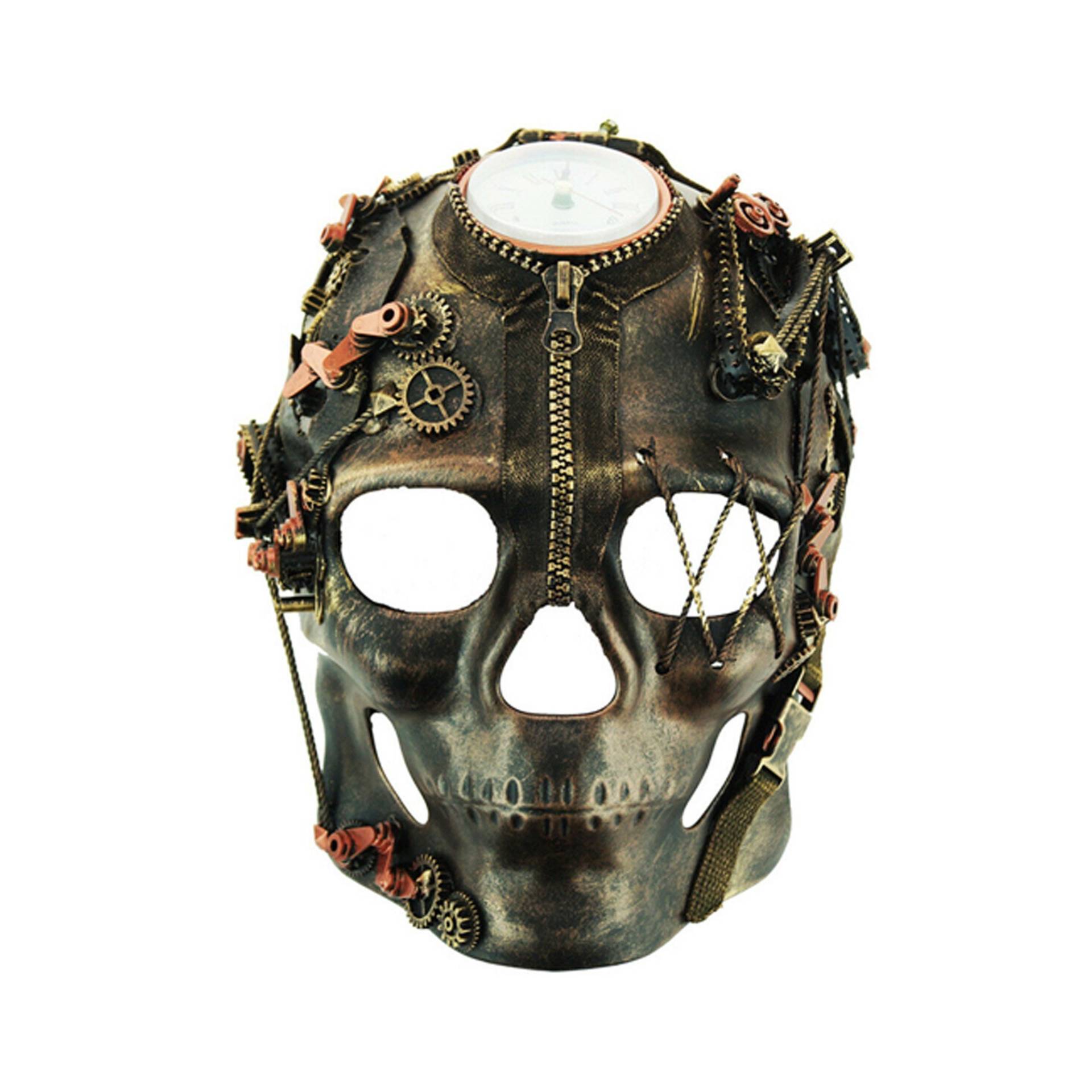 Totenkopf Gesichtsmaske Steampunk Maske Halloween Schädel von PacificDesignsShop