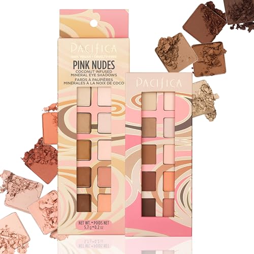 Pacifica Beauty 10 Well Lidschatten, Pink Nudes, 1 Stück Pacifica Beauty 10 Well Lidschatten, Pink Nudes, 1 Stück von PACIFICA