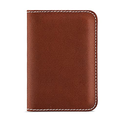 Pack & Smooch Leder Wallet Portemonnaie Geldbörse | Pflanzlich gegerbtes Leder | Handgefertigt in Deutschland | Farbe in Hellbraun von Pack & Smooch