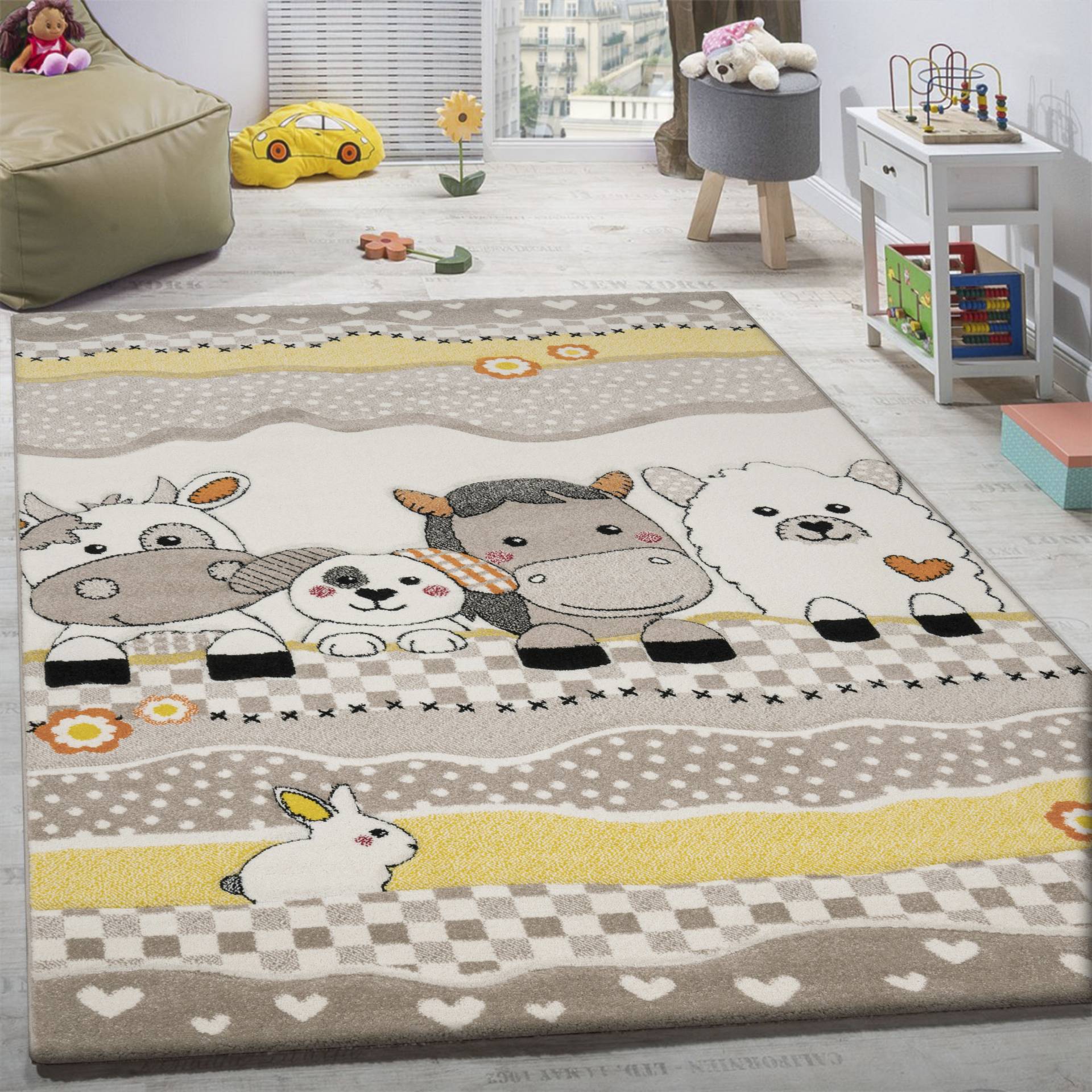 Paco Home Kinderteppich "Diamond 639", rechteckig von PACO HOME