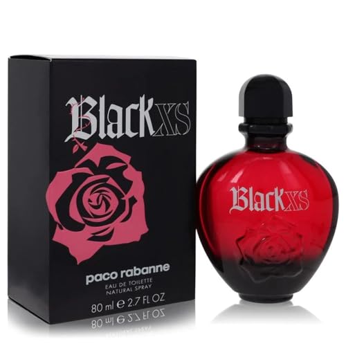 Paco Rabanne Black XS for her femme / woman, Eau de Toilette, Vaporisateur / Spray 80 ml, 1er Pack (1 x 80 ml) von Paco Rabanne