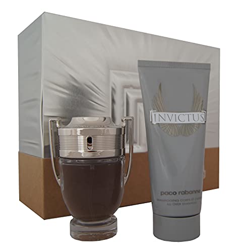 Paco Rabanne Invictus 2018 Set 50ml Eau De Toilette EDT & 100ml Shower Gel von Paco Rabanne