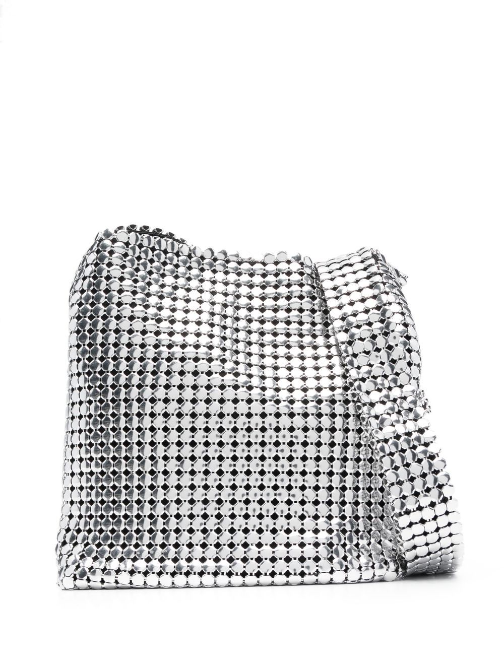 Rabanne Mini Pixel Schultertasche - Silber von Rabanne