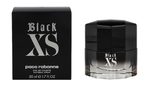 Paco Rabanne XS Black Eau de Toilette Spray und Ring für Herren, 50 ml von Paco Rabanne