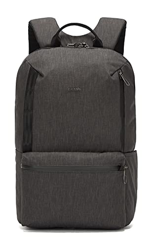 Metrosafe X 20L Backpack, 45 x 30 x 13 cm, Anti-Diebstahl Rucksack für Damen und Herren, Reisegepäck, Backpack, Diebstahlschutz Daypack, Sicherheitstechnologie 20 Liter, Anthrazit/Carbon von Pacsafe