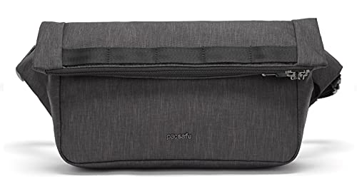 Metrosafe X Anti-Theft Sling Pack, 31 x 37,5 x 10,5 cm, Anti-Diebstahl Umhängetasche für Rechts- als auch Linkshänder geeignet, Diebstahlschutz, 10 Liter, Anthrazit/Carbon von Pacsafe